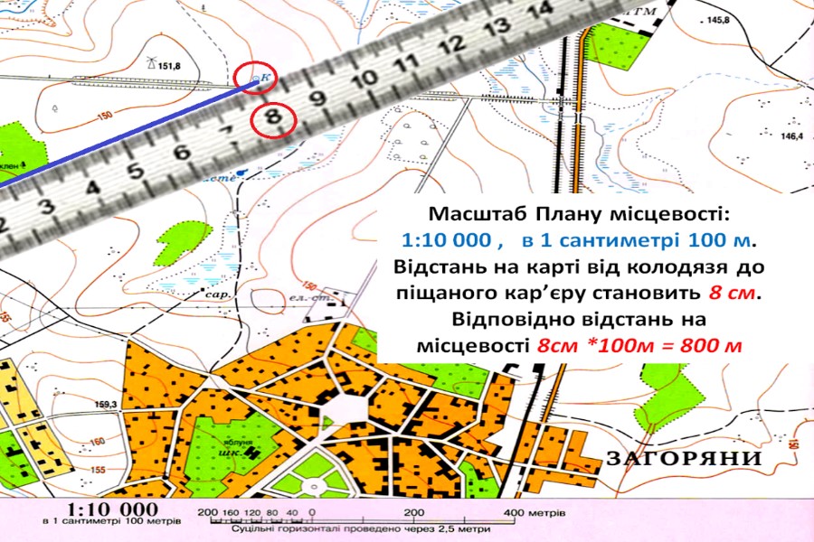 Що таке іменований масштаб на мапі