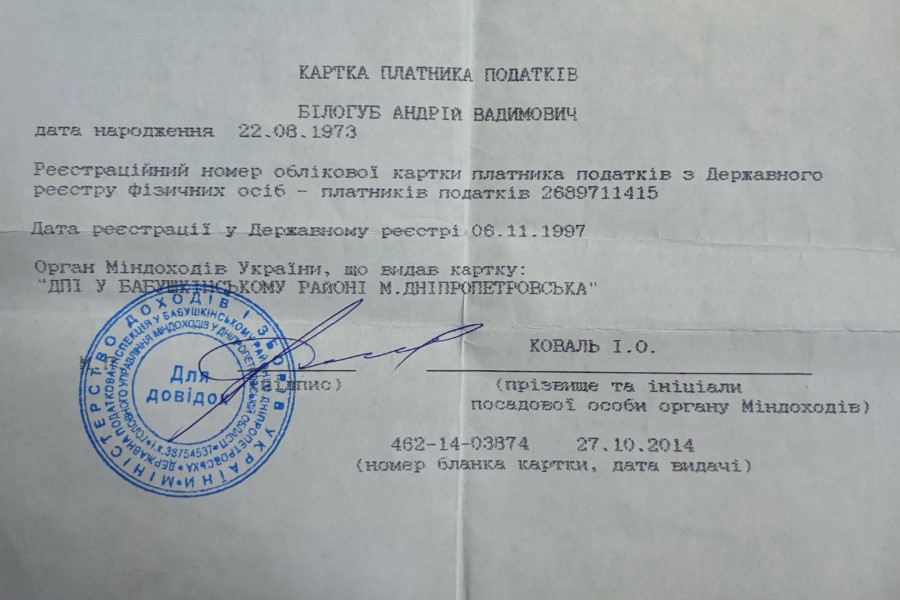 Що таке рнокпп