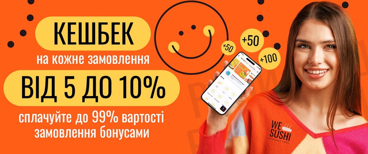 Доставки японської кухні в Києві
